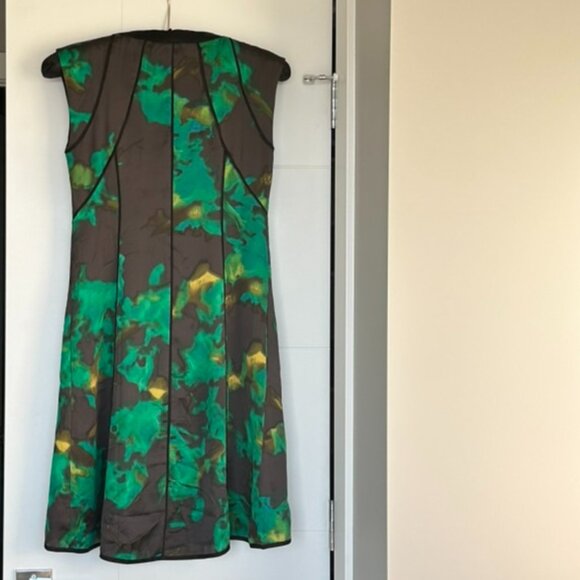 Peacock-inspired Kenneth Cole NY Dress S: XS - Picture 7 of 9